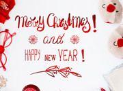 Merry Christmas & Happy New Year MG Signs 
