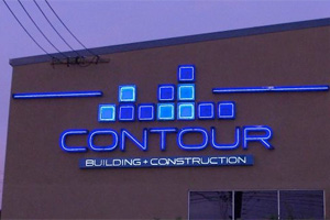 Illuminated Signage Sample